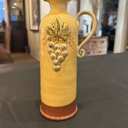 Grape Inspired Porcelain Pitcher