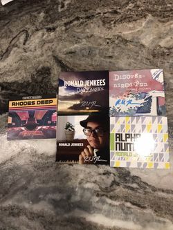 Ronald Jenkees Signed Albums!!