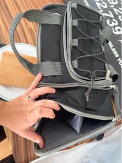 Insulated picnic cooler