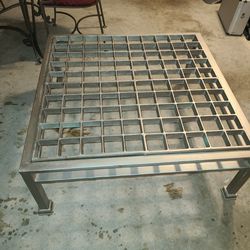 Steel / Glass Coffee Table