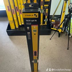 STABILA TECH 196 DL digital spirit level. $355