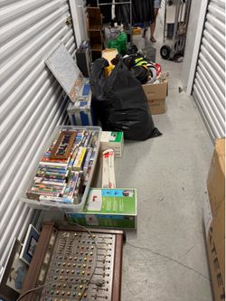 Everything for sale in the storage