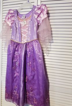 Tangled Rapunzel Dress Costume- Size 9/10 Thumbnail