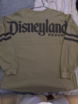 DISNEY DISNEYLAND RESORT ARMY GREEN SPIRIT JERSEY