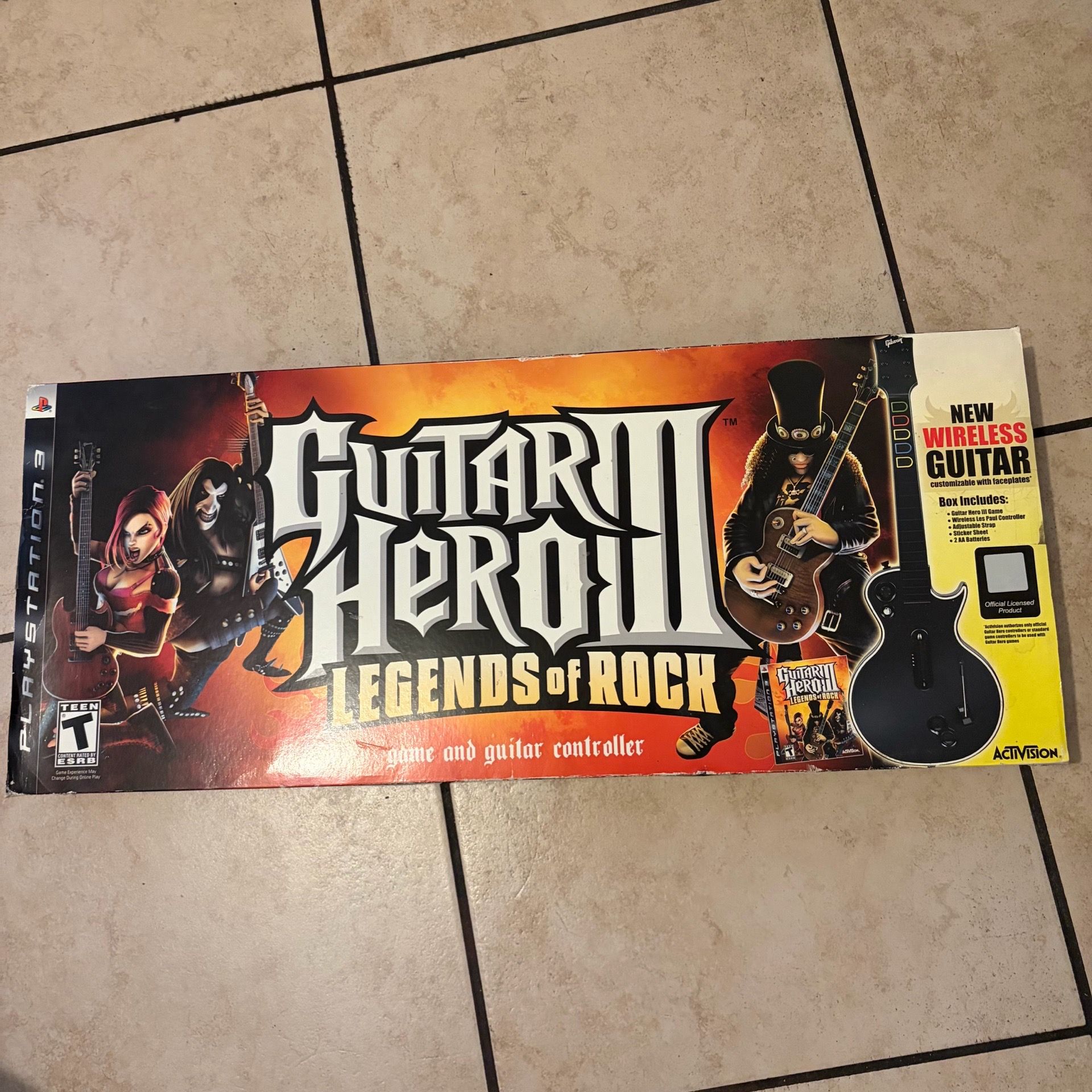 Guitar Hero Legends of Rock PS3