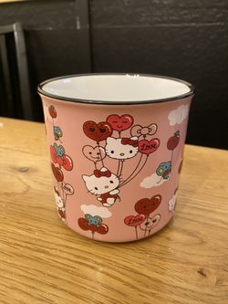 Hello Kitty  Sanrio Valentines Coffee Cup Mug