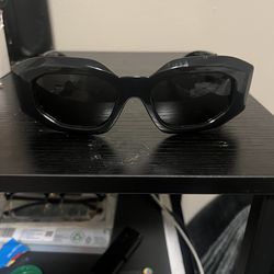 Mens Versace Sunglasses Black On Black