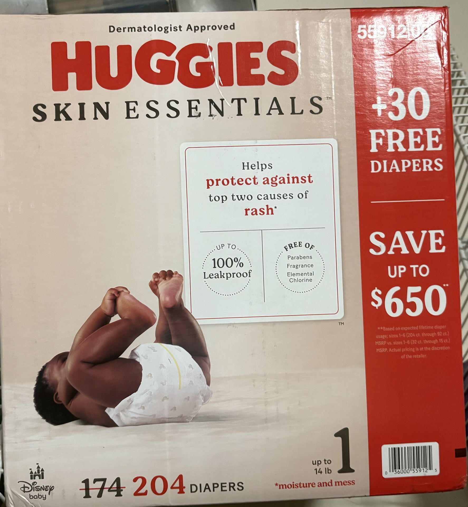 baby diapers size 1