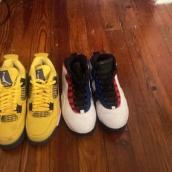Jordan 4 And Jordan 10 Size 8