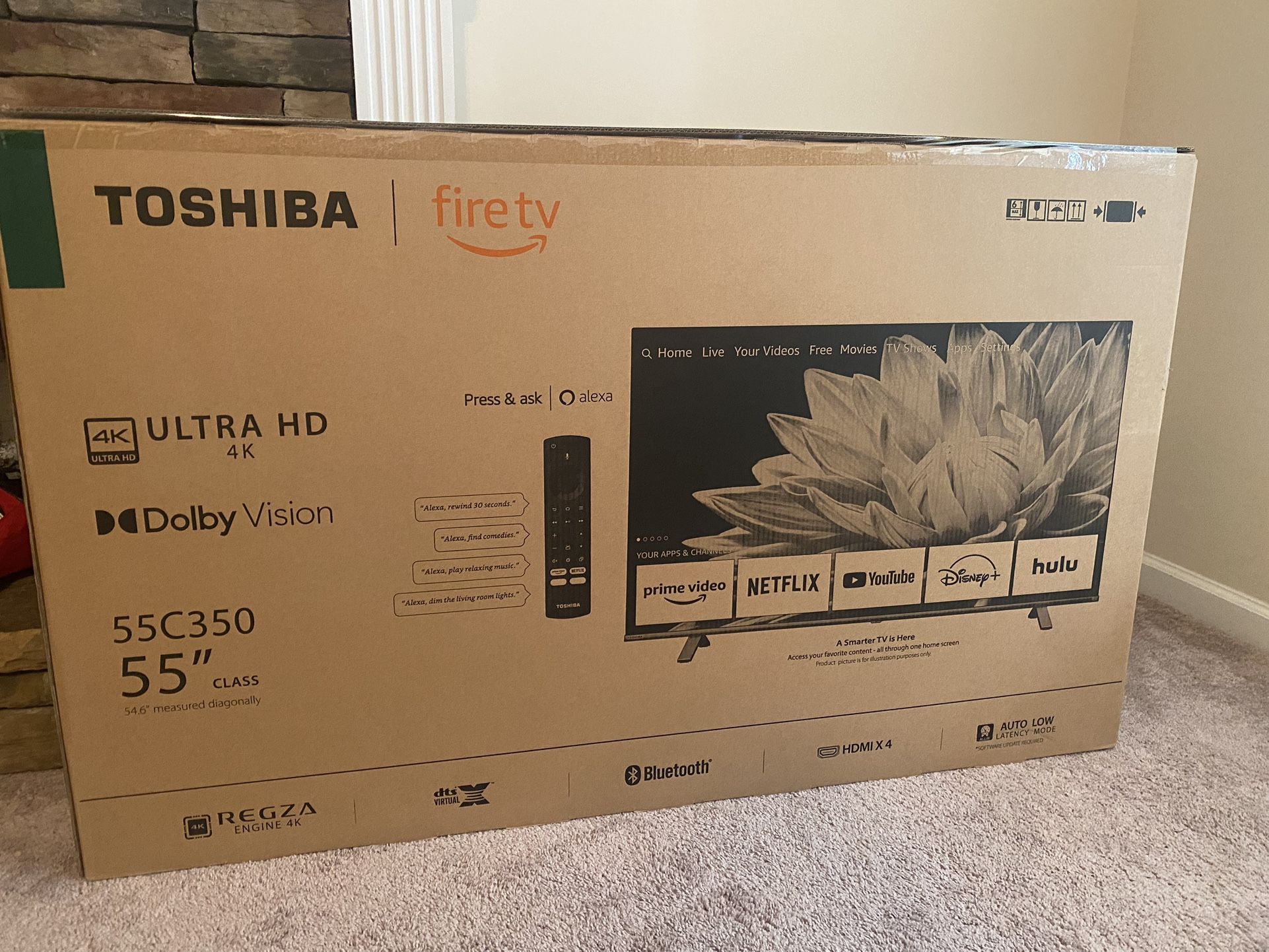55” Toshiba Fire TV NEW IN BOX