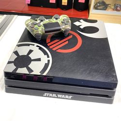 Sony 1 Tb PS4 Pro Star Wars Battlefront II Edition System with Controller TPW016366