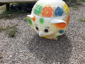 Vintage Elephant Toy Box