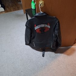 Leather Harley Jacket