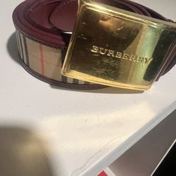 Burberry belt