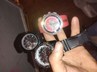 Invicta Gucci and Fossil