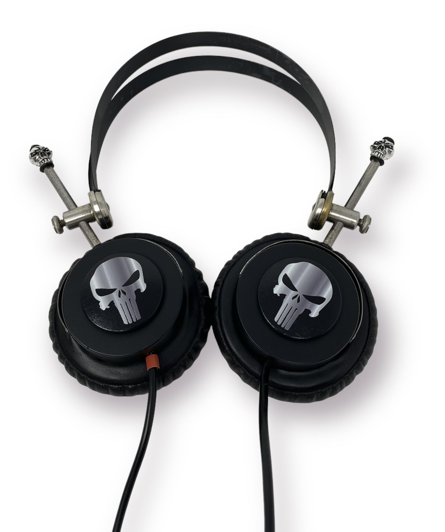 Custom Grado SR225 "The Punisher" Headphones with Skull Stand