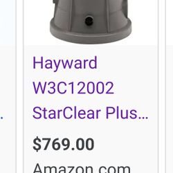 Hayward W3C12002 Or  C1200  Stay clear Pool Cartridge Filter Housing System With Filter Uses 👍 Spa Pool Pump 