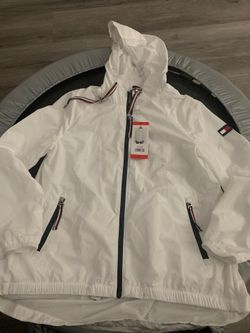 Tommy Hilfiger Hooded Windbreaker for woman.