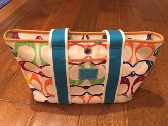Genuine Coach tote bag