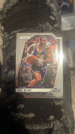 Karl Malone Panini Prizm Legends Utah Jazz Card