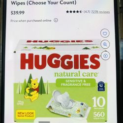 Huggies Wipes 