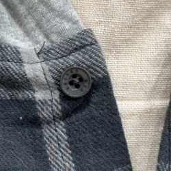 Wavey Smiley Face Flannel