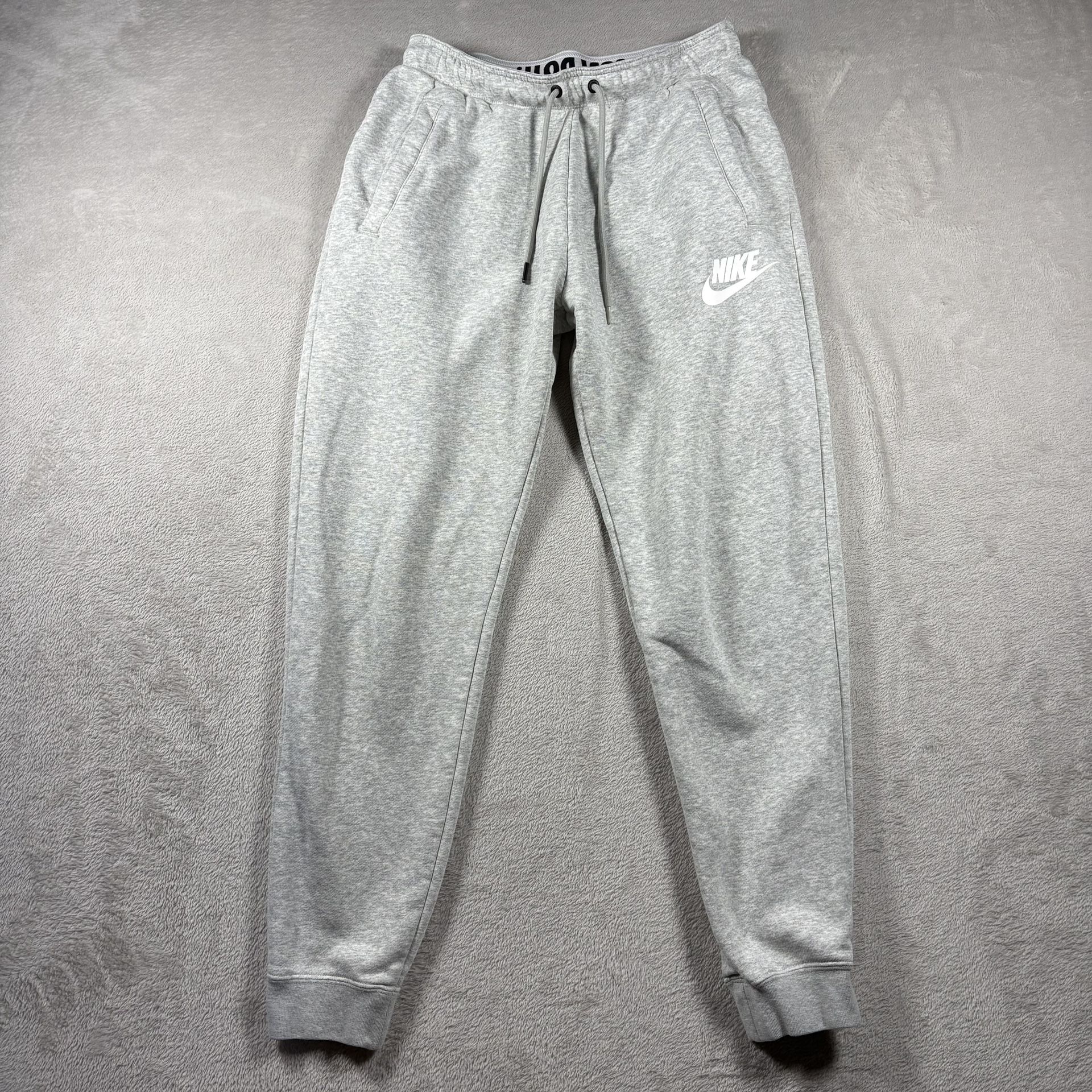 Nike Gray Classic Sweatpants Women’s Small Sportswear Tapered Jogger #717