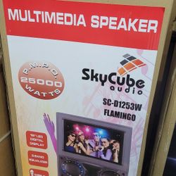 DJ Karaoke All In One Speaker Bluetooth With Screen 