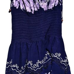 Boho Hippie Style Short Dress