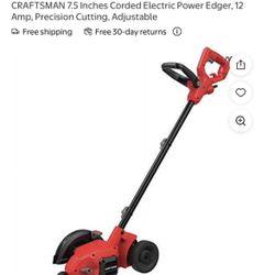 CRAFTSMAN 7.5 In. Corded Electric Power Edger