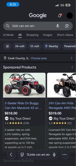 Electric kids can-am
