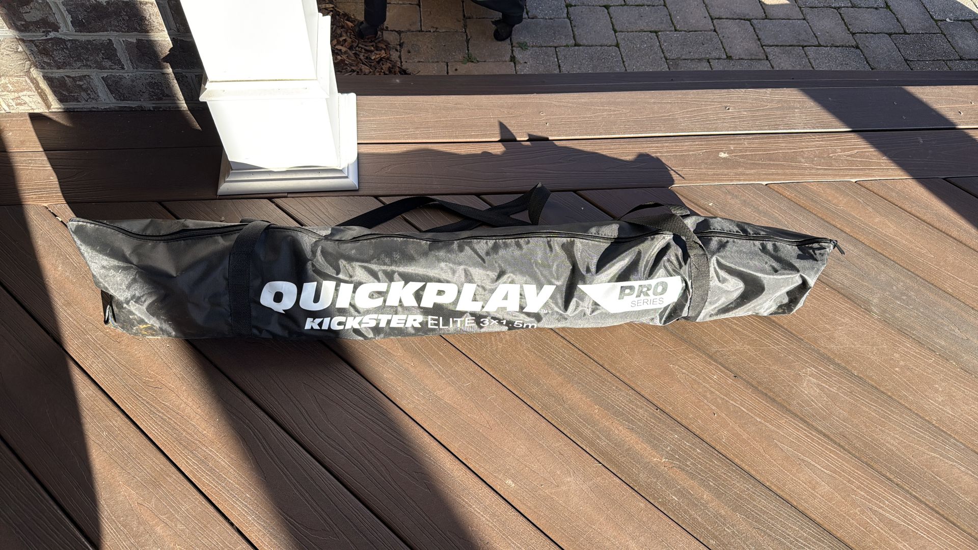 Quick play kicker elite 10 x 5 soccer goal