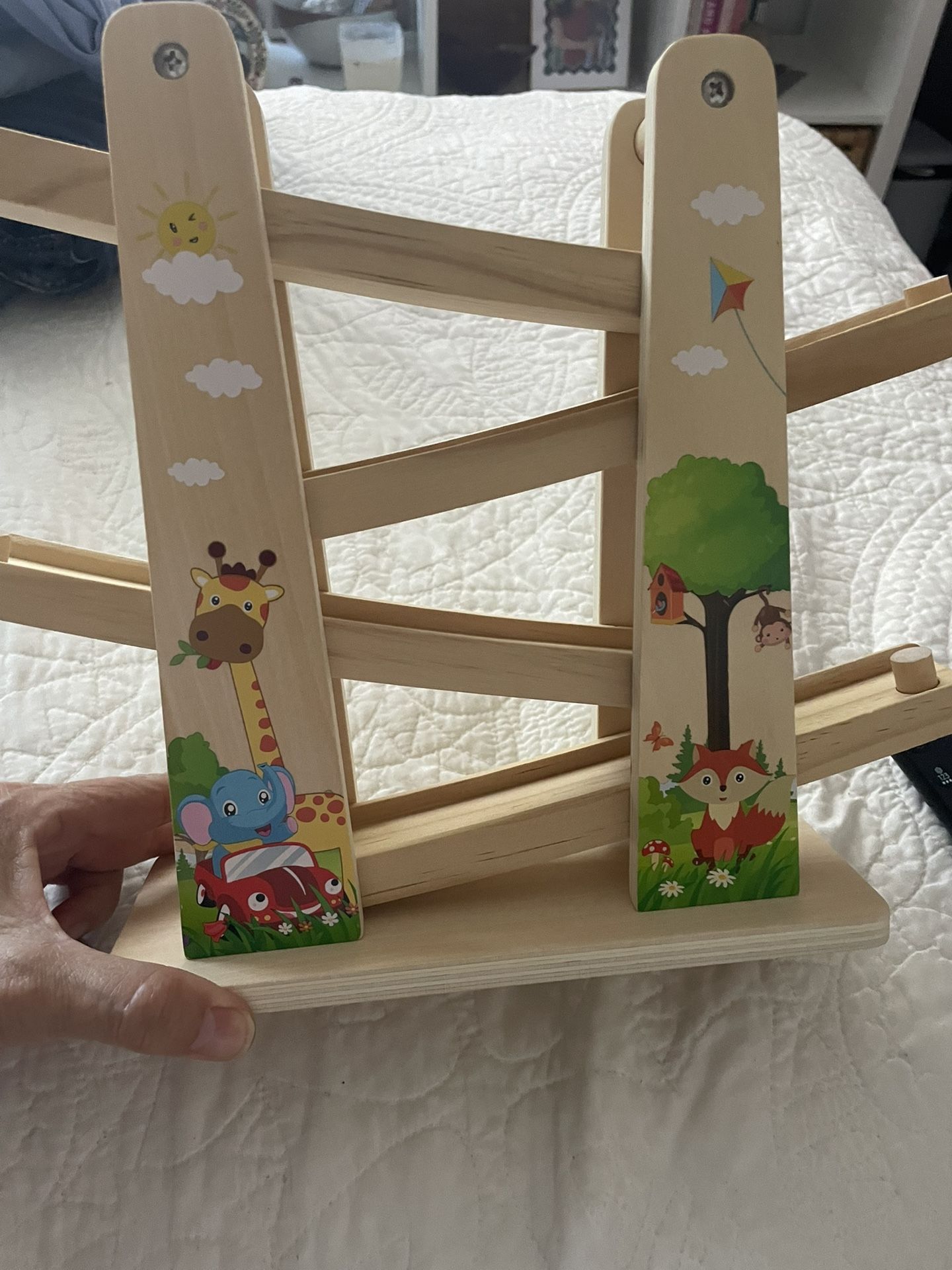 Wooden Car Ramp $8