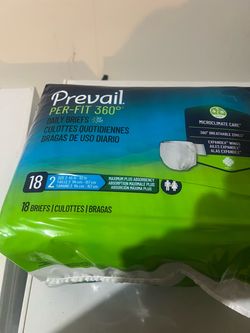Prevail Per-Fit 360 Daily Briefs Size 2, 18 Count