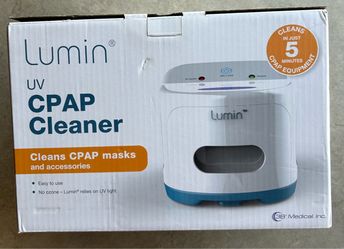 New in box! Lumin UV CPAP Cleaner by 3B Medical