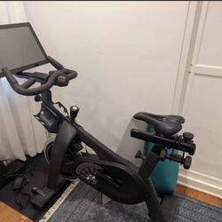 SoulCycle At-Home Bike (nearly brand new!) (mat, charger, and 3-pound weights included)