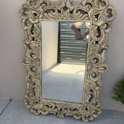 Large Ornate Accent Mirror