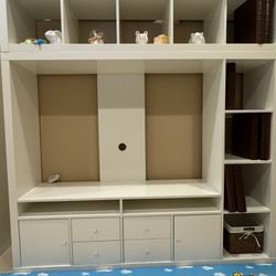 IKEA Lappland TV Stand/Storage/shelves/Drawers. White