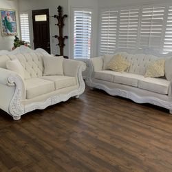 $1699 Brand New Sofa And Loveseat Set (Read Description Below )
