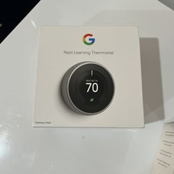 Nest Learning thermostat 