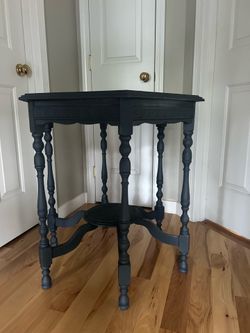 Octagon End Table