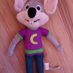 Chuck E Cheese Mouse Plush 13 Inches Stuffed Animal Collectible 2013