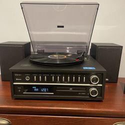Stereo Turntable / Cd Player Combo 