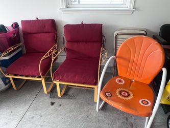 Patio chairs