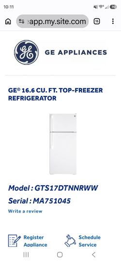 GE refrigerator