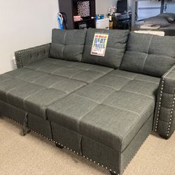 Grey Sleeper sofa ☑️🏡 $799