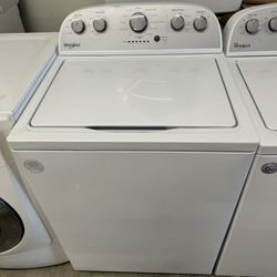 Used Whirlpool Washer With Warranty Top Load Agitator 