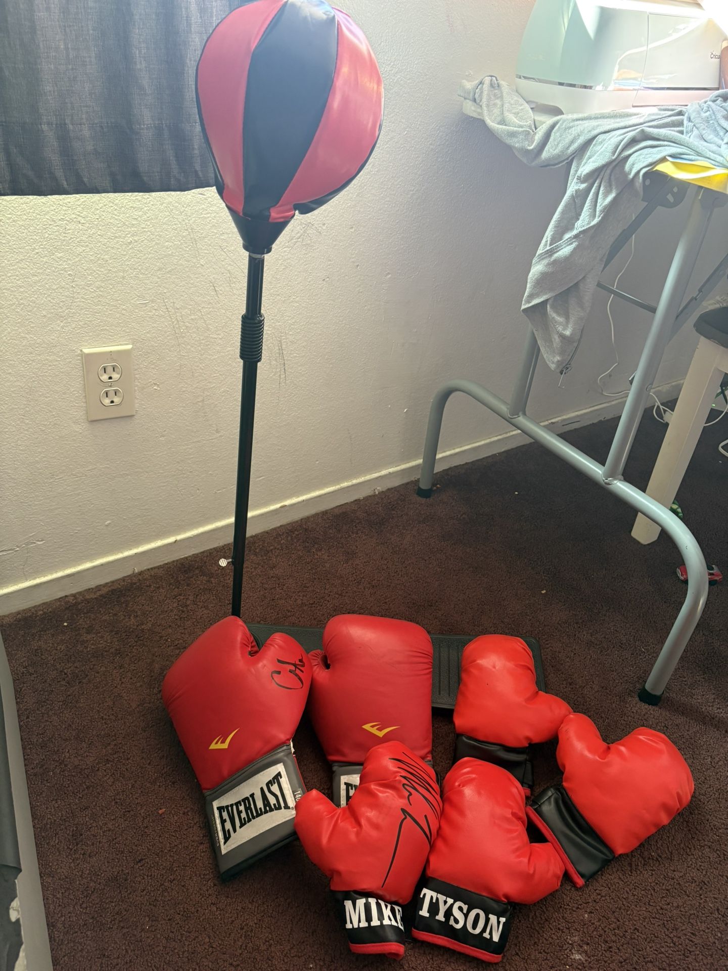 Boxing Gloves And Bag
