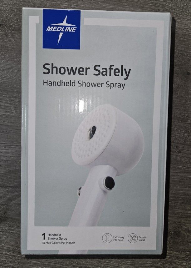 Safety Shower Head And Saftey Bar