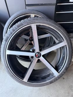 Decenti Racing 20” Wheels – 5x114.3 Bolt Pattern ((TRADE))